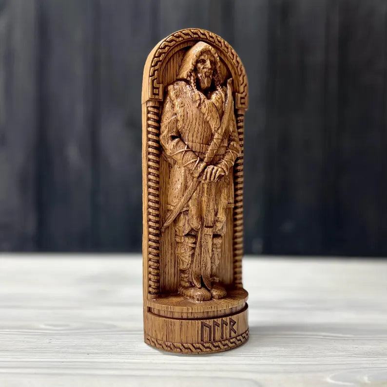 Ullr Statue – Symbol of Precision and Independence, Handcrafted Nordic Decor & Heritage Gift, VK0033