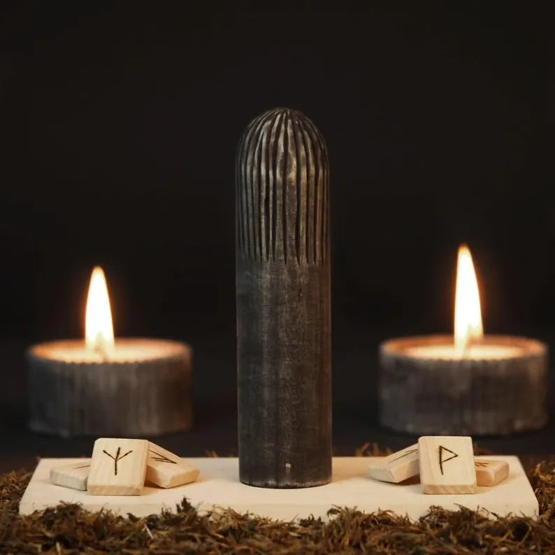 Hel Statue – Symbol of Balance and Life’s Journey, Handcrafted Viking Art Decor, VKD0007
