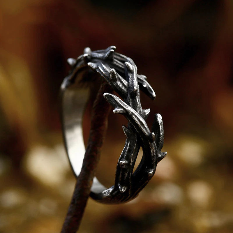 Crown of Thorns Ring – Faith Inspired Fashion Ring, Christian Jewelry Gift, VKR0006