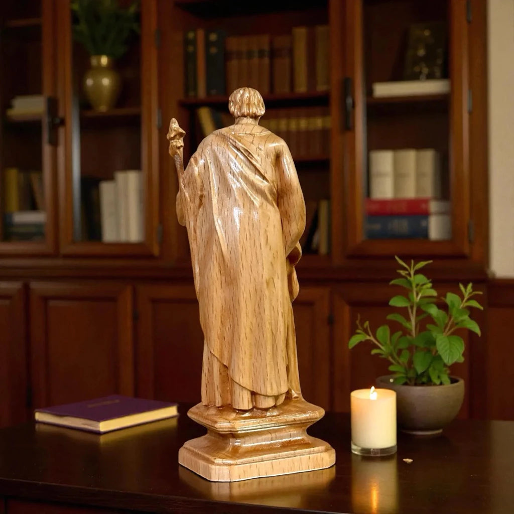 Saint Joseph Guiding Jesus - A Symbol of Loving Protection and Gentle Guidance - SP0052