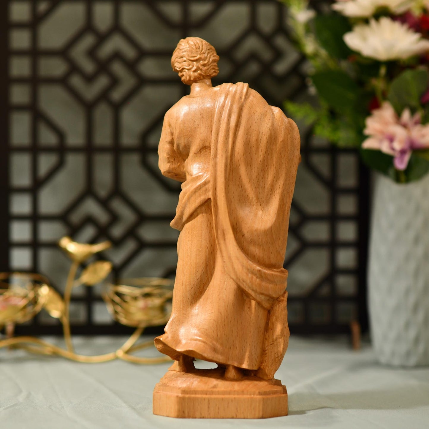 St. John the Evangelist Statue - Handcrafted Wooden Statue