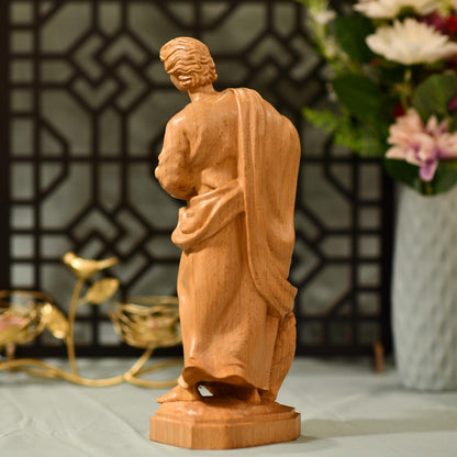St. John the Evangelist Statue - Handcrafted Wooden Statue