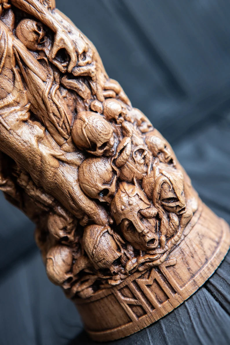Hel Statue – Intricate Norse Mythology Artwork, Viking Heritage Decor & Unique Gift, VK0010