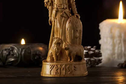 Freyja (Freya) Statue – Norse Goddess of Love & Beauty, Viking Gift and Nordic Home Decor, VK0045