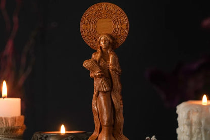 Sif Statue – Symbol of Beauty, Grace and Strength, Handcrafted Nordic Mythology Sculpture, VK0017