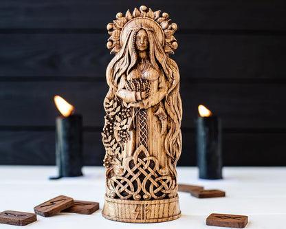 Sif Statue – Symbol of Grace, Loyalty and Inner Strength, Handcrafted Nordic Decor & Heritage Gift, VK0037