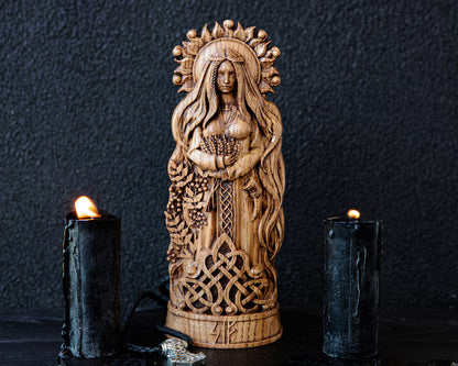Sif Statue – Symbol of Grace, Loyalty and Inner Strength, Handcrafted Nordic Decor & Heritage Gift, VK0037