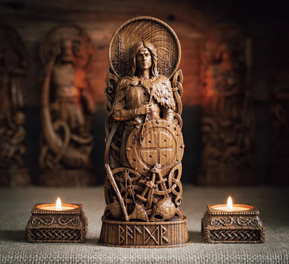 Baldr(Baldur) Statue – Symbol of Hope and Renewal, Handcrafted Nordic Decor & Heritage Gift, VK0028