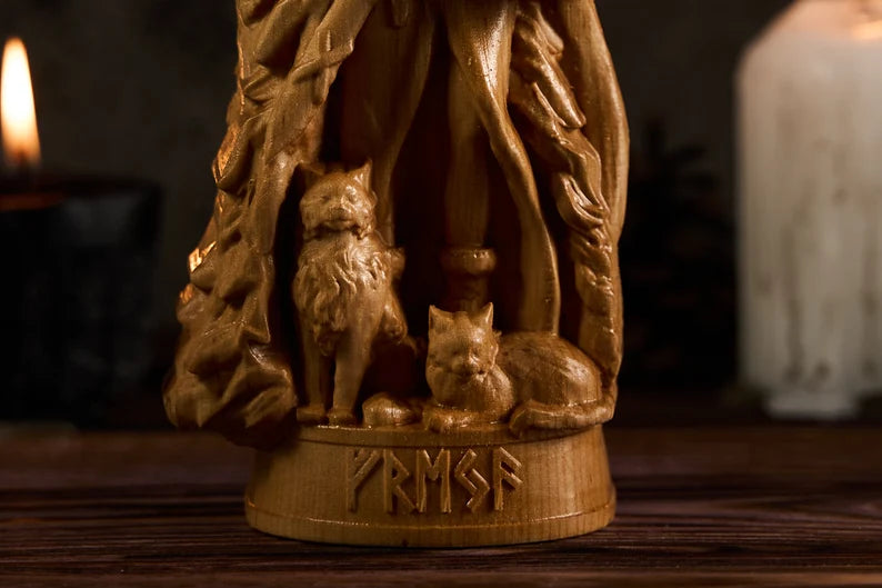 Freyja (Freya) Statue – Norse Goddess of Love & Beauty, Viking Gift and Nordic Home Decor, VK0044