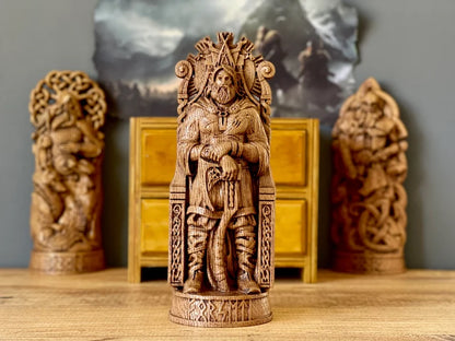Forseti Statue – Symbol of Wisdom and Fairness, Handcrafted Nordic Decor & Heritage Gift, VK0034