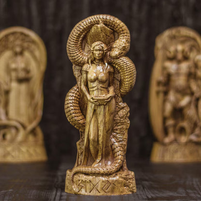 Sigyn (Sigunn, Sigryn) Statue – Symbol of Loyalty and Devotion, Handcrafted Viking Decor, Nordic Mythology Gift, VK0039