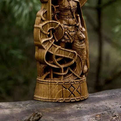 Loki Statue – Masterfully Handcrafted Norse God Sculpture, Viking Heritage Decor & Collector's Gift, VK0012A