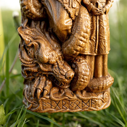 Angrboda Statue – Norse Goddess of Wisdom and Mystery, Handcrafted Viking Decor, Nordic Mythology Gift, VK0023