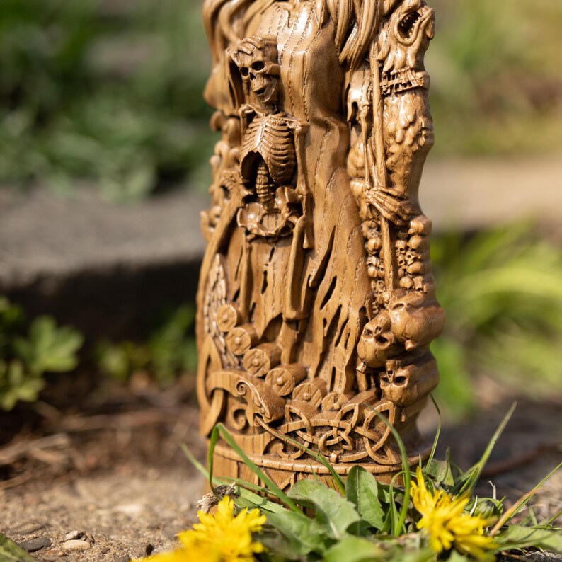 Hel Statue – Intricate Norse Mythology Artwork, Viking Heritage Decor & Unique Gift, VK0011