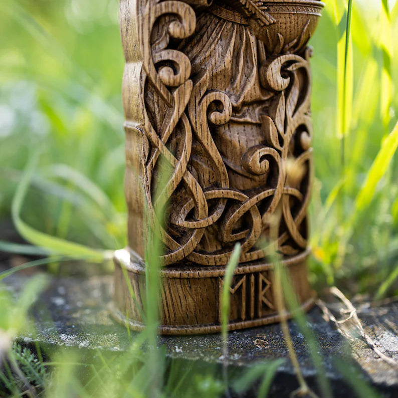 Eir Statue – Norse Goddess of Healing and Compassion, Handcrafted Viking Decor, Nordic Mythology Gift, VK0020