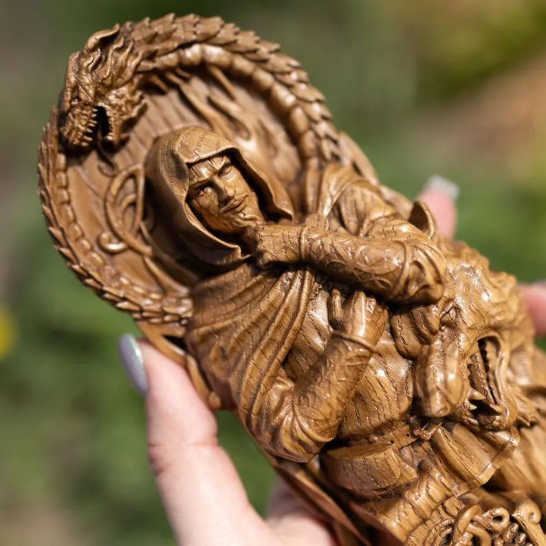 Loki Statue – Masterfully Handcrafted Norse God Sculpture, Viking Heritage Decor & Collector's Gift, VK0012