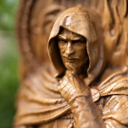 Loki Statue – Masterfully Handcrafted Norse God Sculpture, Viking Heritage Decor & Collector's Gift, VK0012