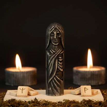 Hel Statue – Symbol of Balance and Life’s Journey, Handcrafted Viking Art Decor, VKD0007
