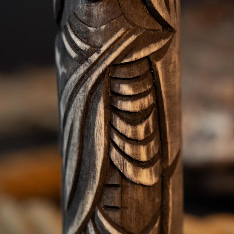 Hel Statue – Symbol of Balance and Life’s Journey, Handcrafted Viking Art Decor, VKD0007