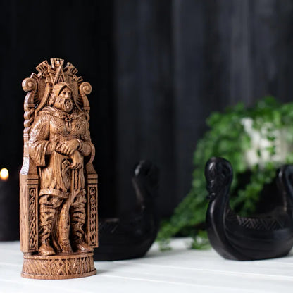 Forseti Statue – Symbol of Wisdom and Fairness, Handcrafted Nordic Decor & Heritage Gift, VK0034