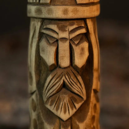 Thor Figurine – Legendary God of Thunder, Handcrafted Nordic Decor & Viking Heritage Gift, VKD0004