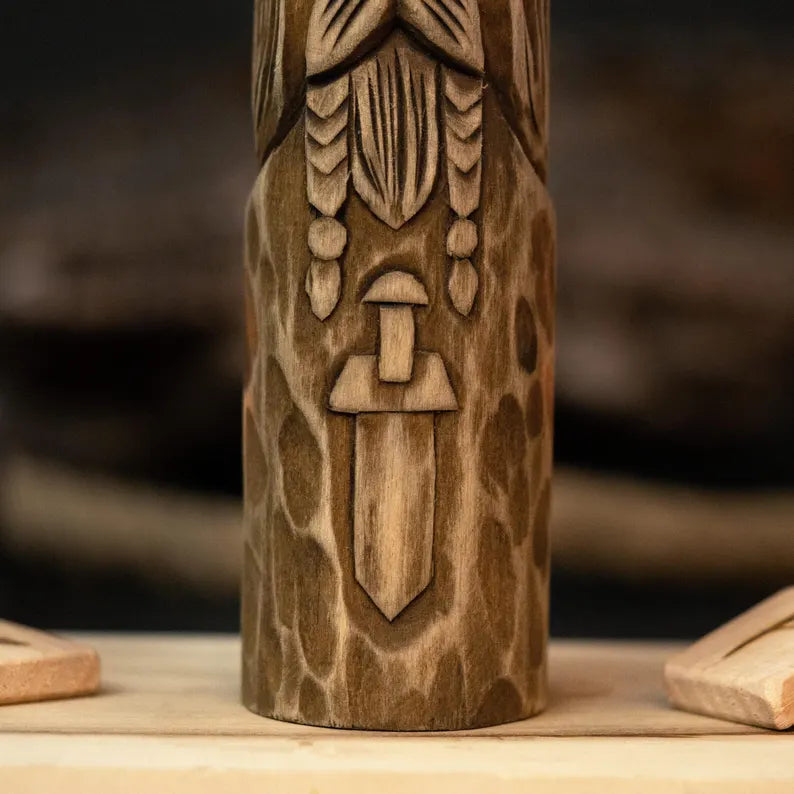 Tyr Figurine – Symbol of Honor, Duty and Sacrifice, Handcrafted Viking Art Decor, VKD0006