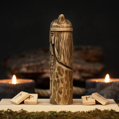 Tyr Figurine – Symbol of Honor, Duty and Sacrifice, Handcrafted Viking Art Decor, VKD0006