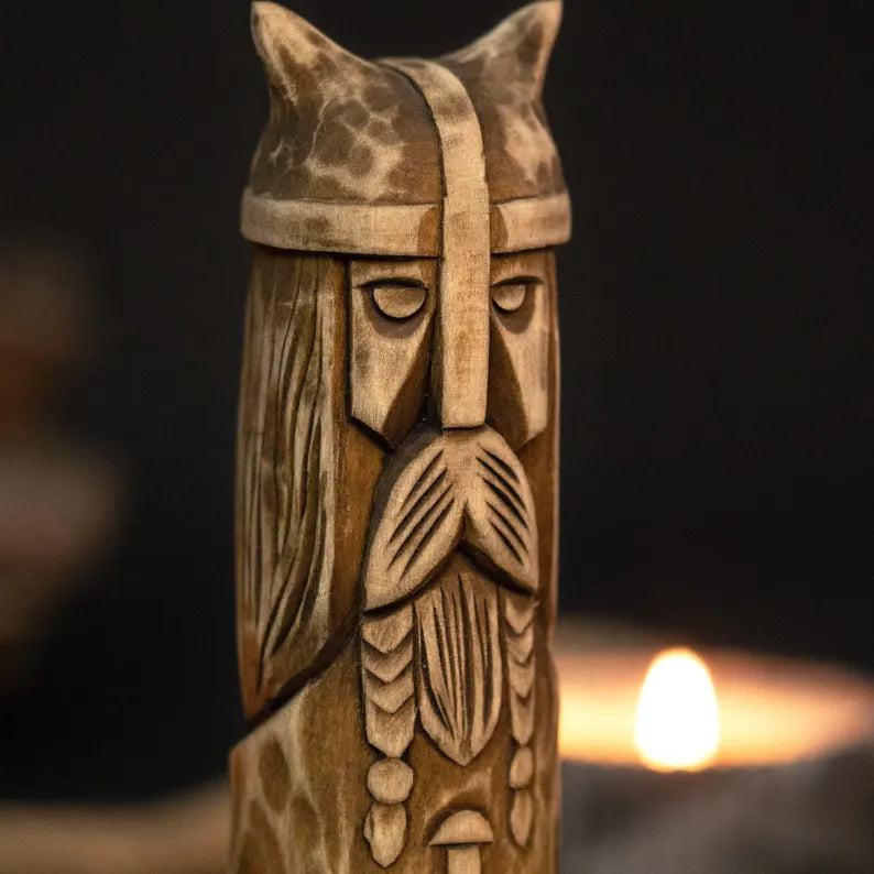Tyr Figurine – Symbol of Honor, Duty and Sacrifice, Handcrafted Viking Art Decor, VKD0006