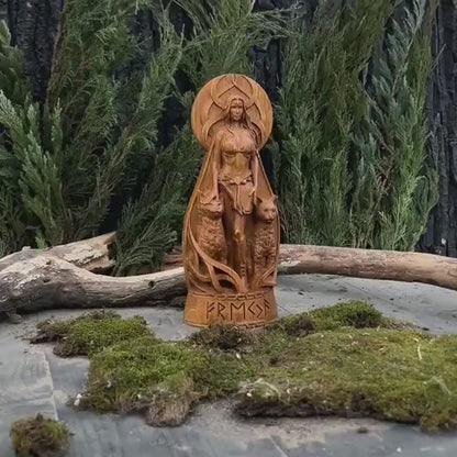 Freyja (Freya) Statue – Norse Goddess of Love & Beauty, Viking Gift and Nordic Home Decor, VK0040