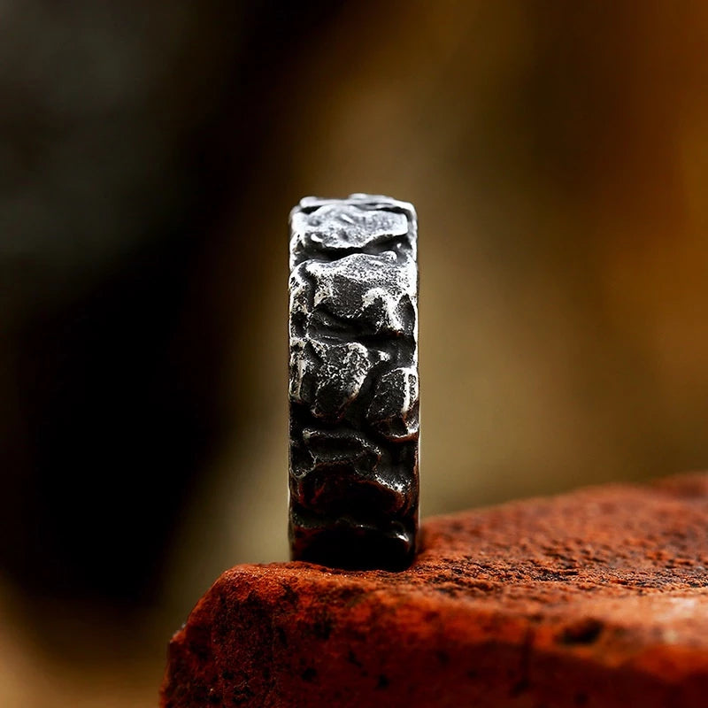 Rune Ring – Viking Warrior Symbol Ring, Nordic Heritage Jewelry Gift, VKR0004