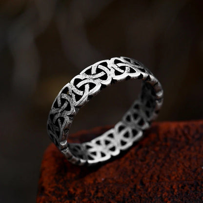 Nordic Ring – Viking Inspired Band, Timeless Norse Heritage Jewelry Gift, VKR0002