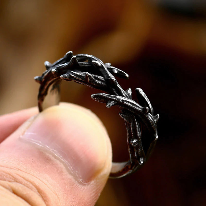 Crown of Thorns Ring – Faith Inspired Fashion Ring, Christian Jewelry Gift, VKR0006